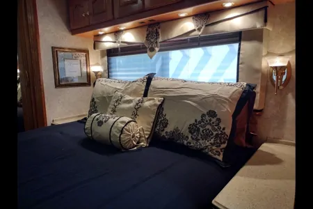 Stella - our luxury motorhome named after our English Mastiff