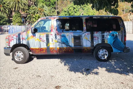 Blue Bird E-150 Campervan