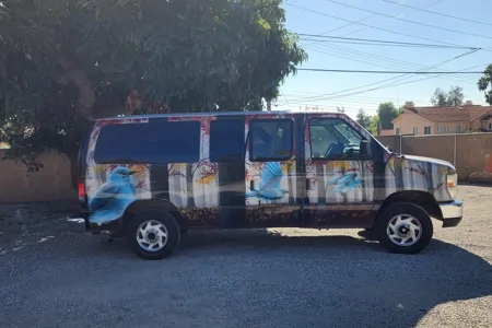 Blue Bird E-150 Campervan