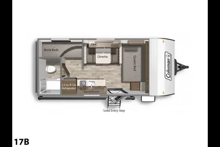Lin's Coleman 17B Travel Trailer
