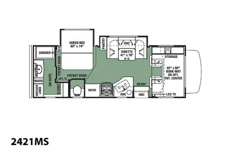 Rv Rentals Way of Life's Forester 2421MS CMF1