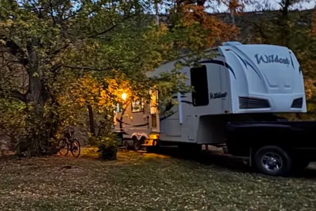Travis & Danielle's Forest River Wildcat Fifth Wheel