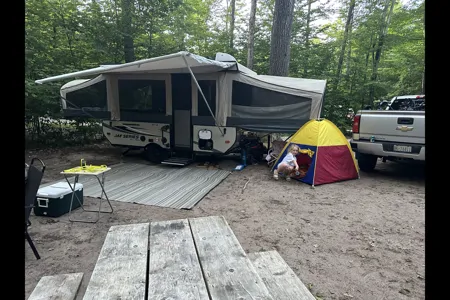 The pack-n-nap tent trailer