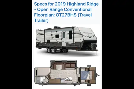 2019 Heartland Ridge Open Range 27BHS