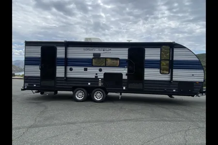 2023 Grey Wolf Sleeps 8 With Bunk Beds & Solar!