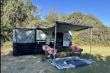 Rosemary's pet friendly tiny camper