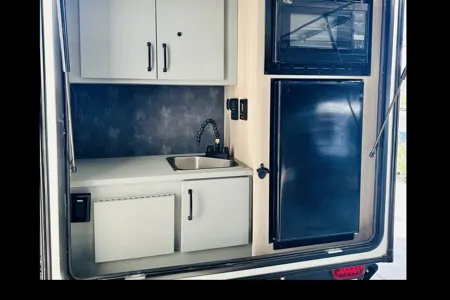 Rosemary's pet friendly tiny camper