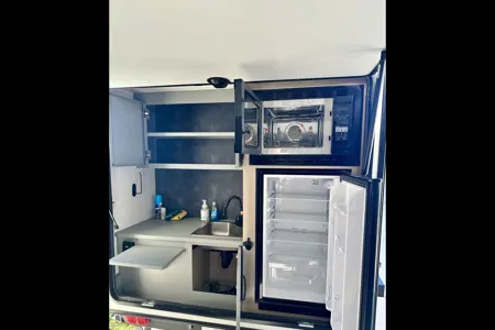 Rosemary's pet friendly tiny camper