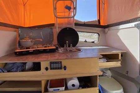 2013 Cricket Folding Travel Trailer