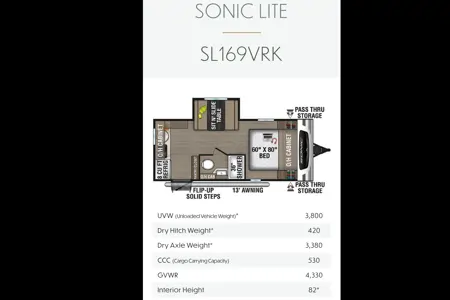 Home Away From Home SL169VRK Travel Trailer