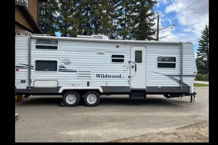 Mike and Brianne's Forest River Wildwood Travel Trailer