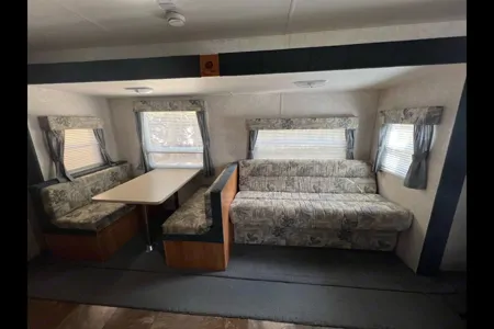 Mike and Brianne's Forest River Wildwood Travel Trailer