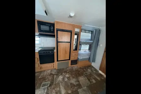 Mike and Brianne's Forest River Wildwood Travel Trailer