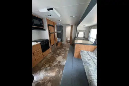 Mike and Brianne's Forest River Wildwood Travel Trailer