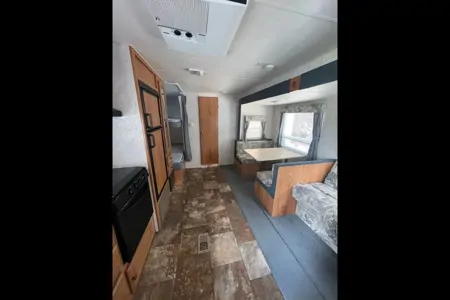 Mike and Brianne's Forest River Wildwood Travel Trailer