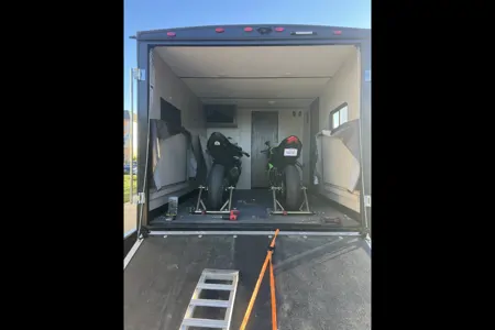 Scott's Forest River Xlr micro boost Toy Hauler