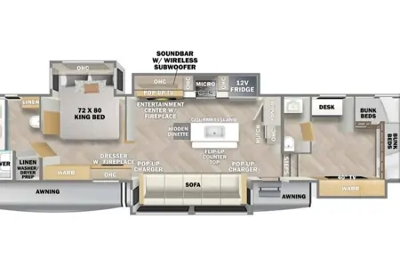 Forest River Sanibel 395 Fifth Wheel