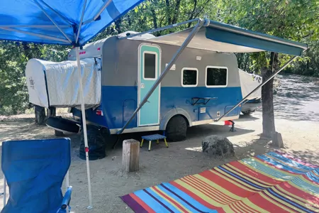 Retro Vintage Hybrid Trailer + Extras Delivery Only