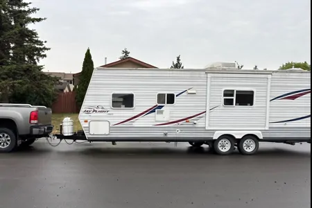 eric's Jayco jay flight Travel Trailer