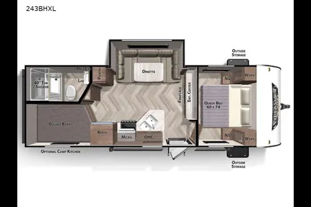 Daniel's Keystone Wildwood 243BHXL Travel Trailer