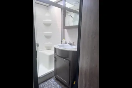 Johnson’s Forest River Saber 38DBQ 5th Wheel