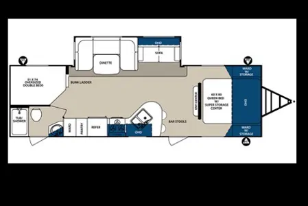 Long term or Short term rental ~2016 Forest River Travel Trailer available sleeps 10