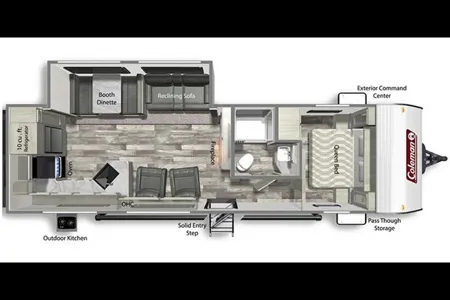 S&B Dutchman Coleman CM286RK22 Travel Trailer