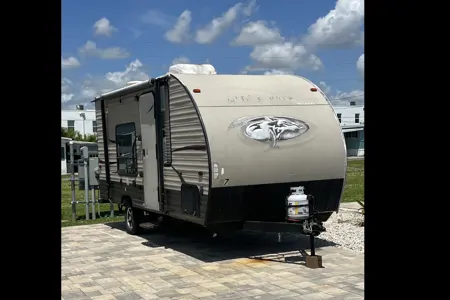 Imani's Marvel Inspired Forest River Wolf Pup Travel Trailer