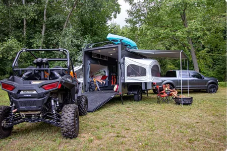 Roulotte Cargo 14’ Hybride Offroad