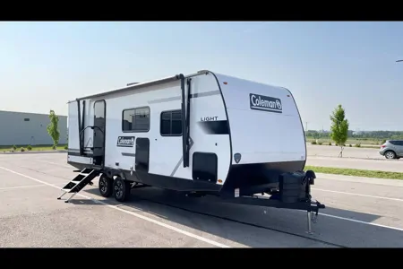 The Traveler Keystone Coleman 22BX Light Travel Trailer
