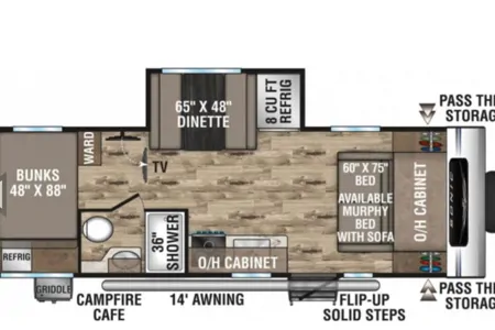 Jess & Justin’s home away from home!