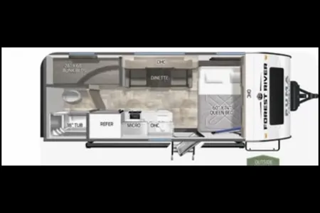 Palomino Puma Ultra Lite 16BHX Travel Trailer