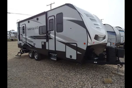 Paw Patrol pet friendly Winnebago Voyageur Travel Trailer