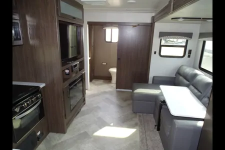 Paw Patrol pet friendly Winnebago Voyageur Travel Trailer