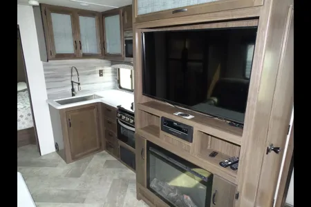 Paw Patrol pet friendly Winnebago Voyageur Travel Trailer