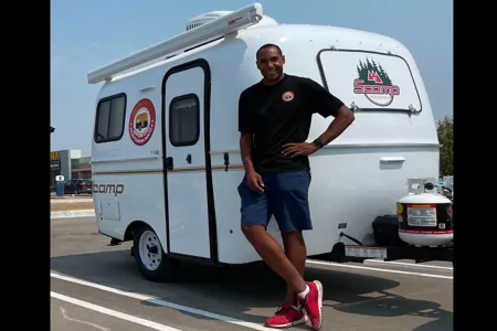 Chad's Scamp Deluxe 13' Scamp  Micro Trailer