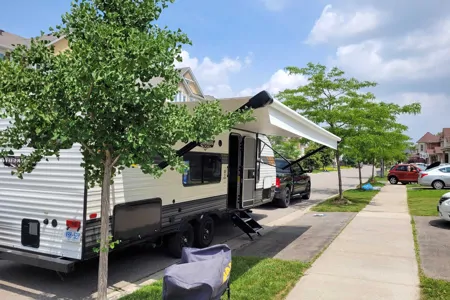 Adam's Forest River Wildwood  Travel Trailer