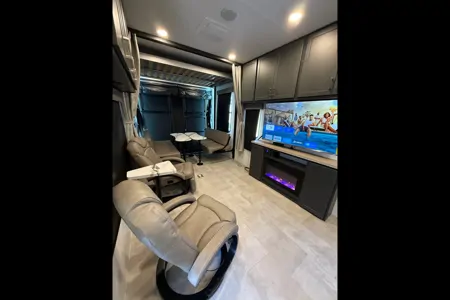 Aracely’s Forest River Sandstorm Toy Hauler