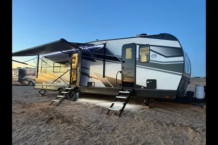 Aracely’s Forest River Sandstorm Toy Hauler