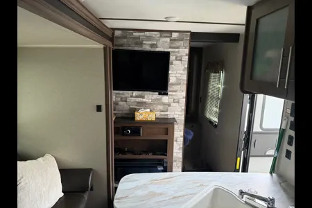 Levi's Keystone Hideout Travel Trailer