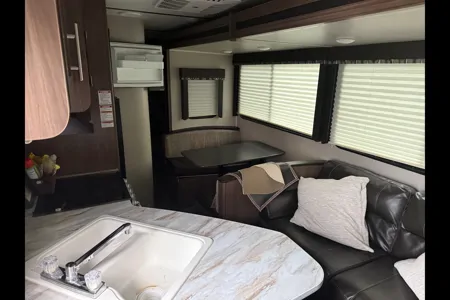 Levi's Keystone Hideout Travel Trailer