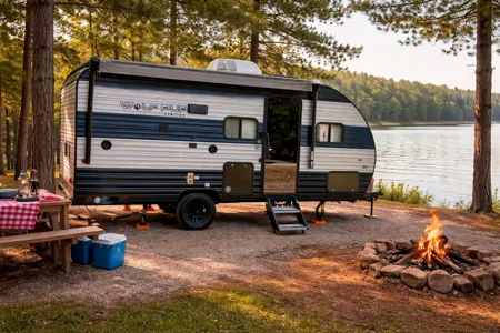 Well Kept! Forest River Cherokee Wolf Pup Limited Travel Trailer