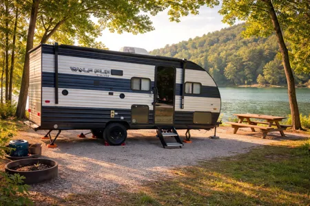 Well Kept! Forest River Cherokee Wolf Pup Limited Travel Trailer