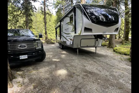 Sam's luxury Grand Design 337RLS Fifth Wheel