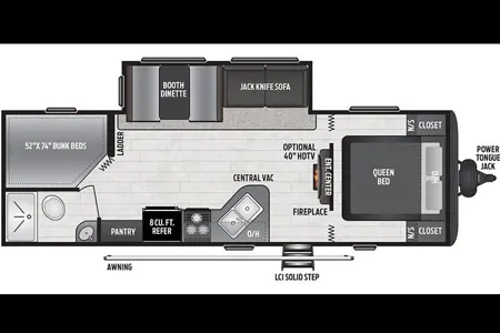 Caleb 's Keystone 26’ Hideout Travel Trailer