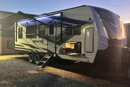 Nor Cal RV Rental Grand Design Momentum Toy Hauler