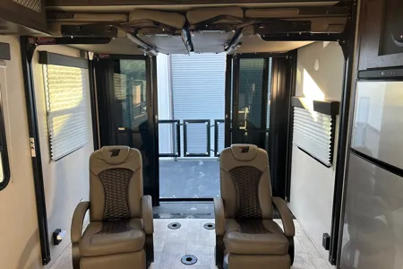 Nor Cal RV Rental Grand Design Momentum Toy Hauler