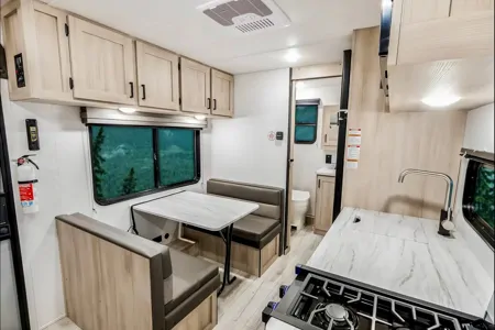 SILVER LAKE Modern SUV-Towable Camper that Sleeps 4!!