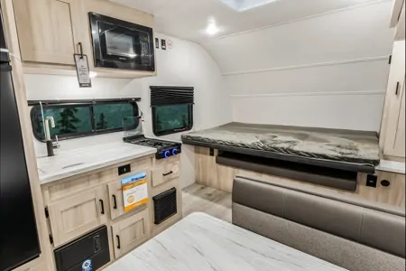 SILVER LAKE Modern SUV-Towable Camper that Sleeps 4!!