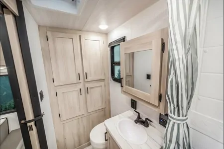 SILVER LAKE Modern SUV-Towable Camper that Sleeps 4!!